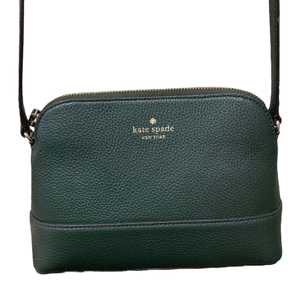 NWT Kate Spade Hanna Deep Evergreen Crossbody Purse Bag - Picture 14 of 14